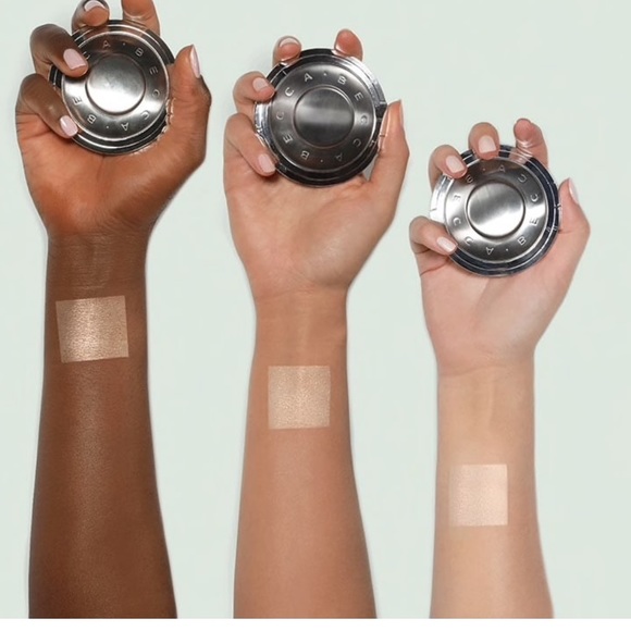 NIB BECCA Shimmering Skin Perfector Highlighter Golden Mint Limited Edition $38+ - Picture 10 of 11